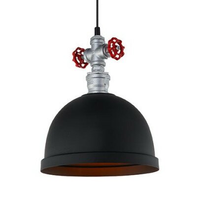 Lampa wisząca MOKKA MDM2859/1BK sufitowa Italux retro vintage