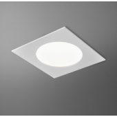 Lampa AQUATIC square LED hermetic wpuszczany IP65 biały mat Aquaform