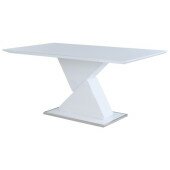 Stół do jadalni INGE 140x90x75 cm biały rozkładany stół jadalnia kuchnia