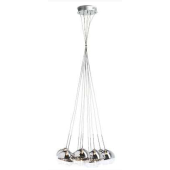Lampa R10513 spotline ASTRAL szkło chromowane szkło przezroczyste ball kule sufitowa wisząca