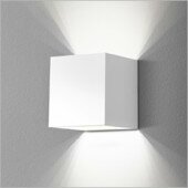 25674-03 Mini Cube kinkiet biały mat LED OD RĘKI Aquaform