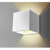 Lampa Maxi Cube kinkiet szczotkowana stal 22411-08