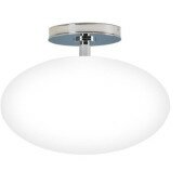 Lampa plafon łazienkowa Zeppo 0830 białe szkło IP44